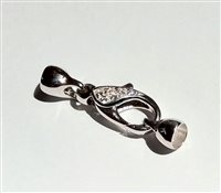 Closing ring Soprana Woman in Gold Diamante CM10 OB BRILL 0.16